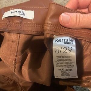 Kenzie faux leather pants